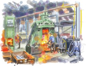 IPad Illustration service Cornwall UK